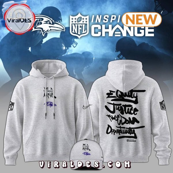 NFL Baltimore Ravens Be A Change Maker Hoodie, Cap