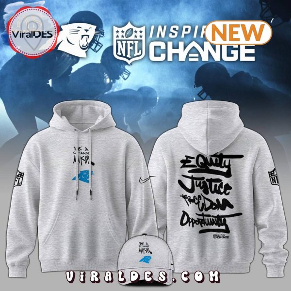 NFL Carolina Panthers Be A Change Maker Hoodie, Cap