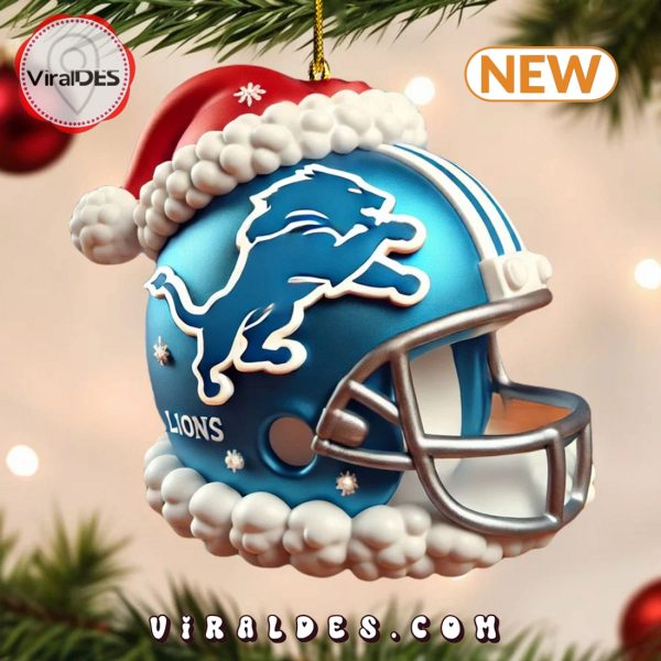 NFL Detroit Lions Christmas Ornaments