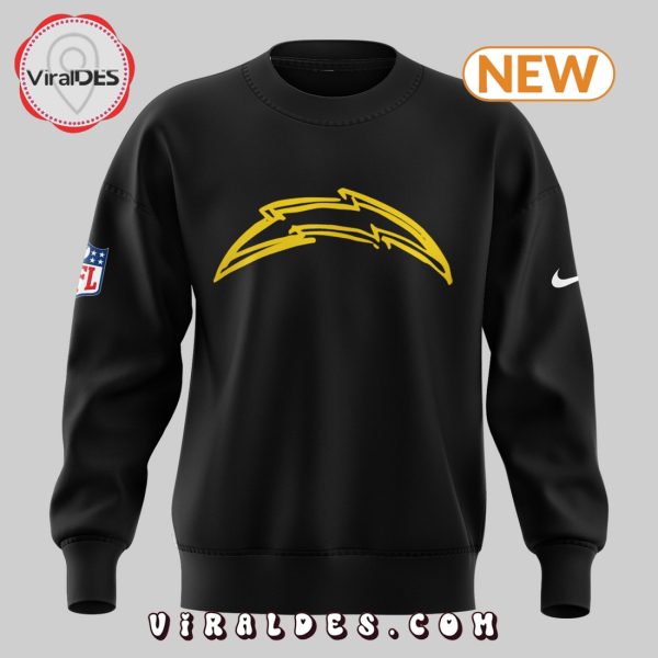 NFL Los Angeles Chargers Black Sweatshirt