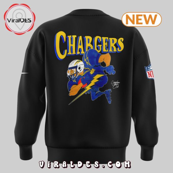 NFL Los Angeles Chargers Black Sweatshirt