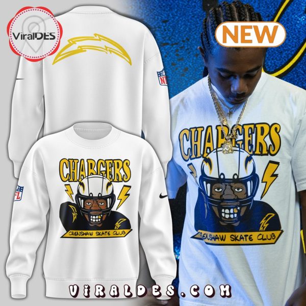 NFL Los Angeles Chargers White Sweatshirt