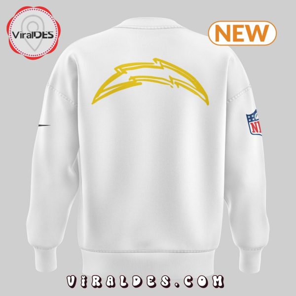 NFL Los Angeles Chargers White Sweatshirt