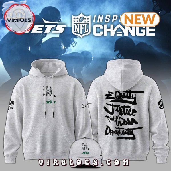 NFL New York Jets Be A Change Maker Hoodie, Cap