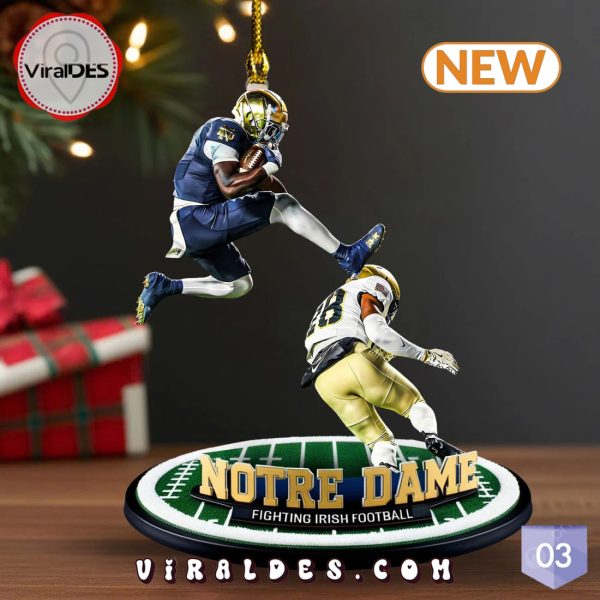 Notre Dame Fighting Irish Jadarian Price Ornaments