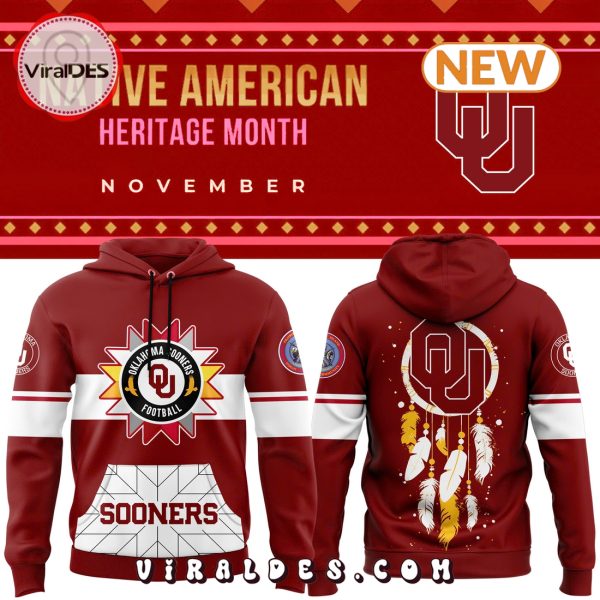 Oklahoma Sooners 2024 Native American Heritage Hoodie