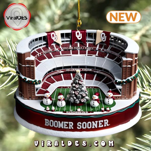 Oklahoma Sooners Boomer Sooner Ornaments