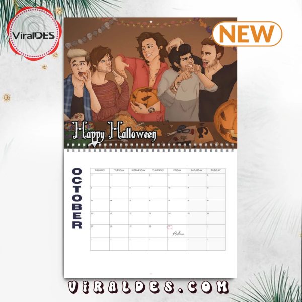 One Direction 2025 Happy New Year Calendar