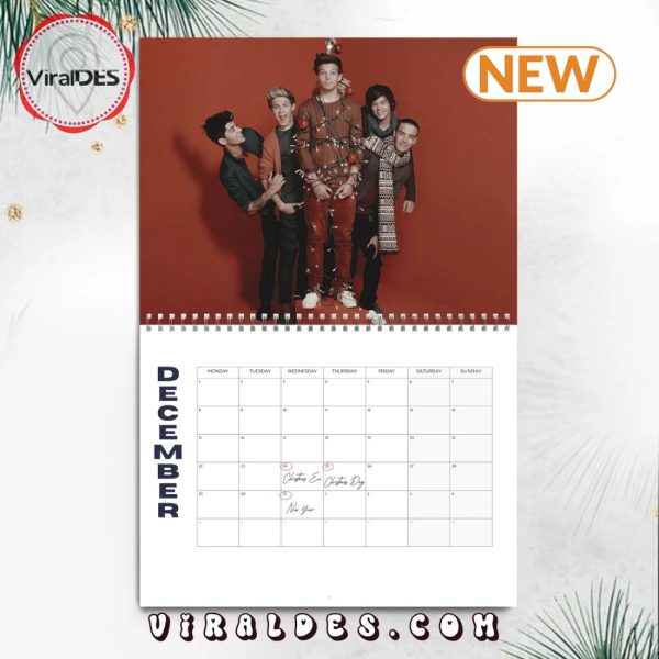 One Direction 2025 Happy New Year Calendar