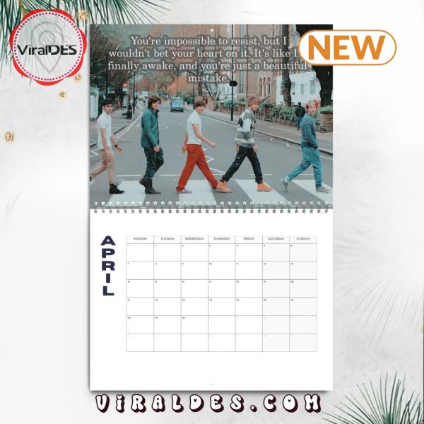 One Direction 2025 Happy New Year Calendar