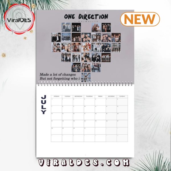 One Direction 2025 Happy New Year Calendar