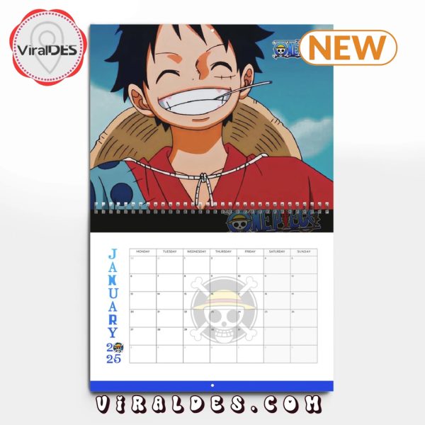 One Piece 2025 Happy New Year Calendar