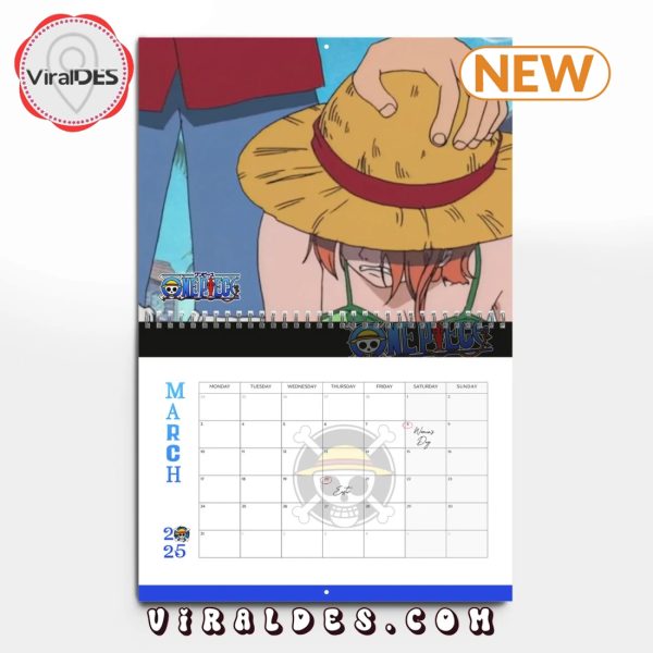 One Piece 2025 Happy New Year Calendar