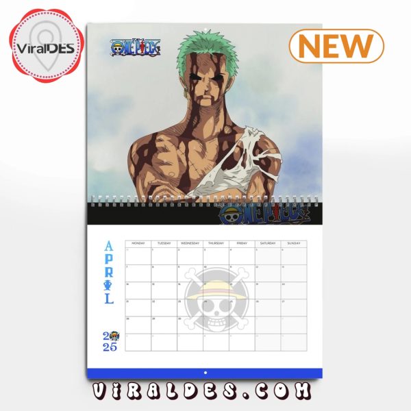 One Piece 2025 Happy New Year Calendar