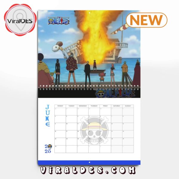 One Piece 2025 Happy New Year Calendar