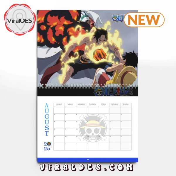 One Piece 2025 Happy New Year Calendar