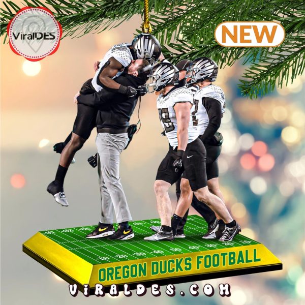 Oregon Ducks Football Ornaments