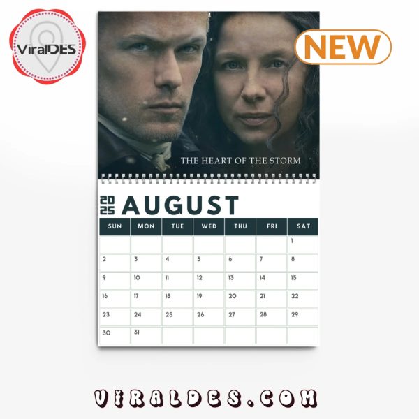 Outlander 2025 Happy New Year Calendar