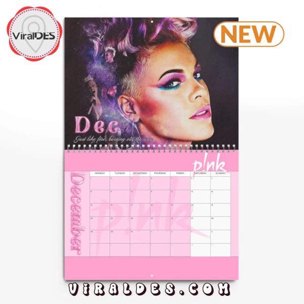 P!nk 2025 Happy New Year Calendar