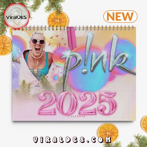 P!nk 2025 Happy New Year Calendar