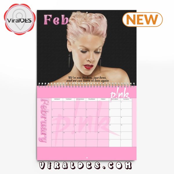 P!nk 2025 Happy New Year Calendar