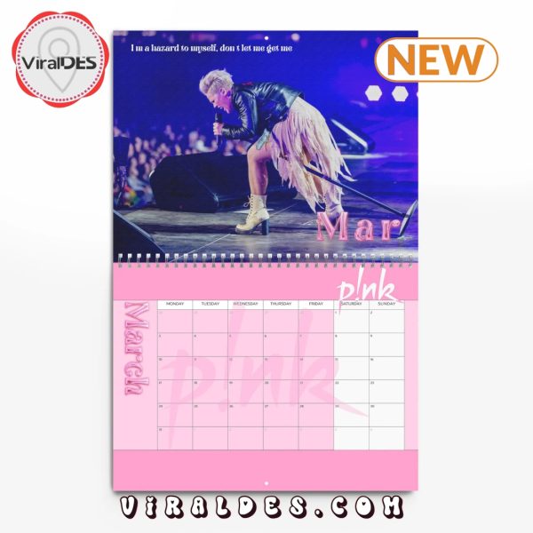 P!nk 2025 Happy New Year Calendar