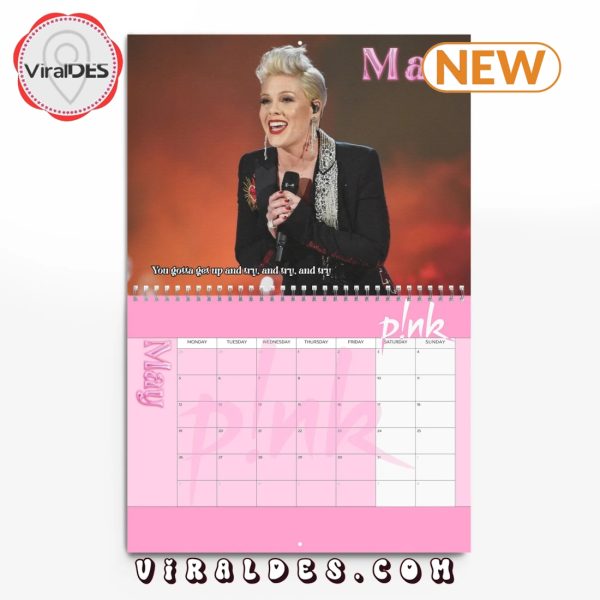 P!nk 2025 Happy New Year Calendar