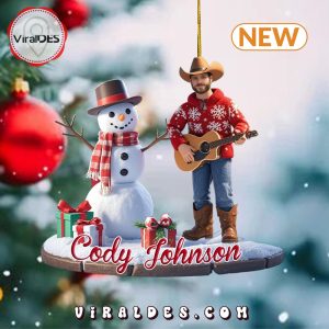 Cody Johnson Christmas Ornaments