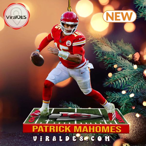 Patrick Mahomes Kansas City Chiefs Ornaments