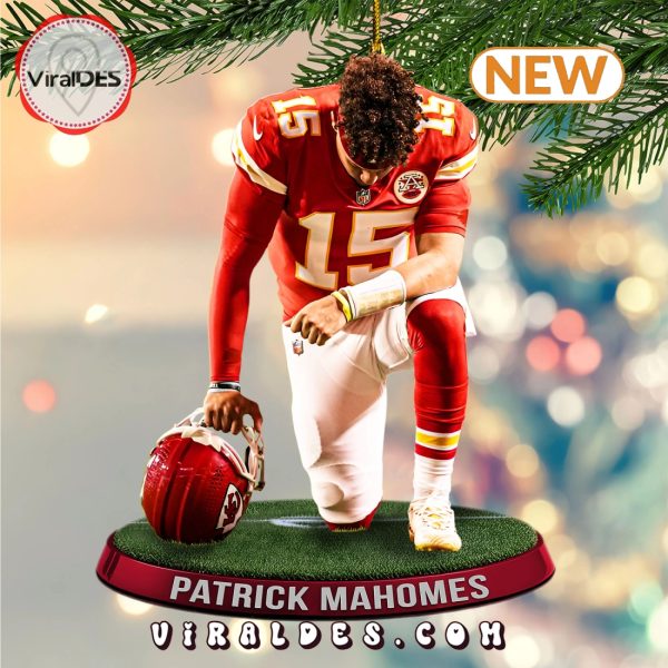 Patrick Mahomes x Kansas City Chiefs 2024 Christmas Ornaments