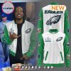 OVO x NFL Midnight Green Philadelphia Eagles Baseball Jacket