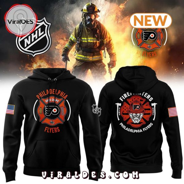 Philadelphia Flyers 2024 Firefighter Appreciation Hoodie