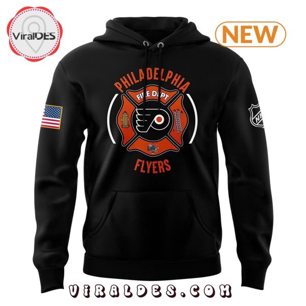 Philadelphia Flyers 2024 Firefighter Appreciation Hoodie