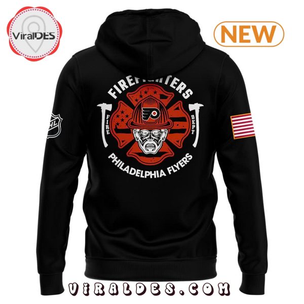 Philadelphia Flyers 2024 Firefighter Appreciation Hoodie