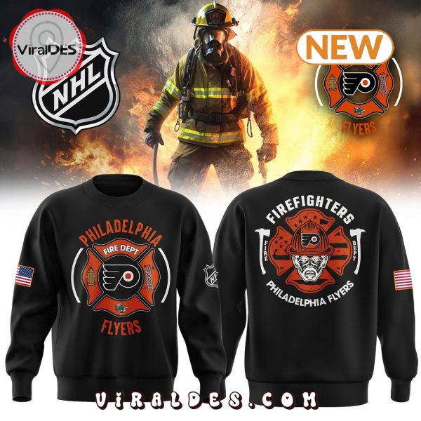 Philadelphia Flyers 2024 Firefighter Appreciation Hoodie