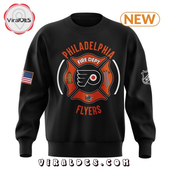 Philadelphia Flyers 2024 Firefighter Appreciation Hoodie