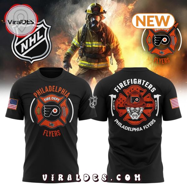 Philadelphia Flyers 2024 Firefighter Appreciation T-Shirt, Cap