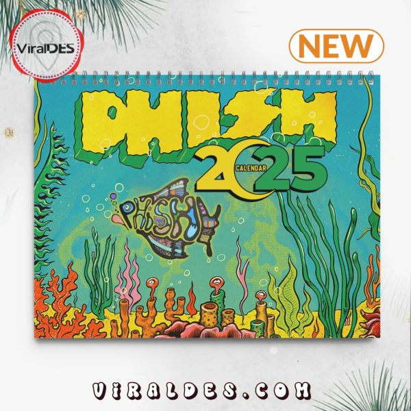 Phish 2025 Happy New Year Calendar