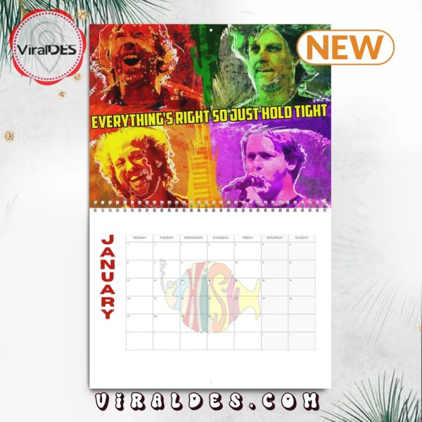 Phish 2025 Happy New Year Calendar