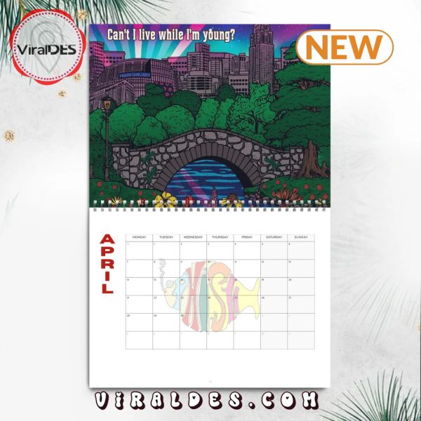 Phish 2025 Happy New Year Calendar