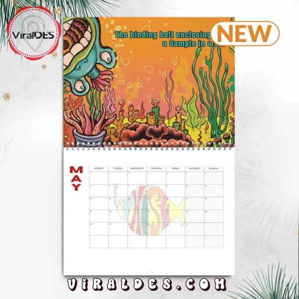 Phish 2025 Happy New Year Calendar