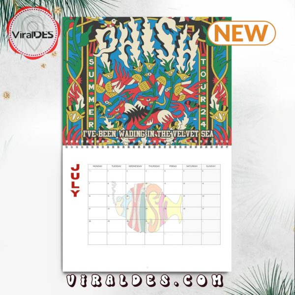 Phish 2025 Happy New Year Calendar