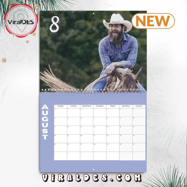 Post Malone 2025 Happy New Year Calendar