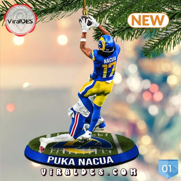 Puka Nacua Ornaments