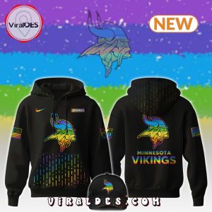 Minnesota Vikings NFL Happy Pride Month Hoodie, Jogger, Cap