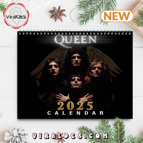 Queen 2025 Happy New Year Calendar