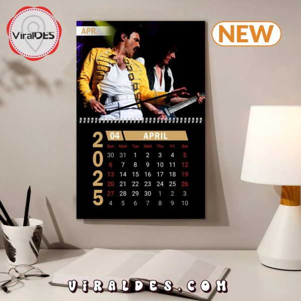 Queen 2025 Happy New Year Calendar