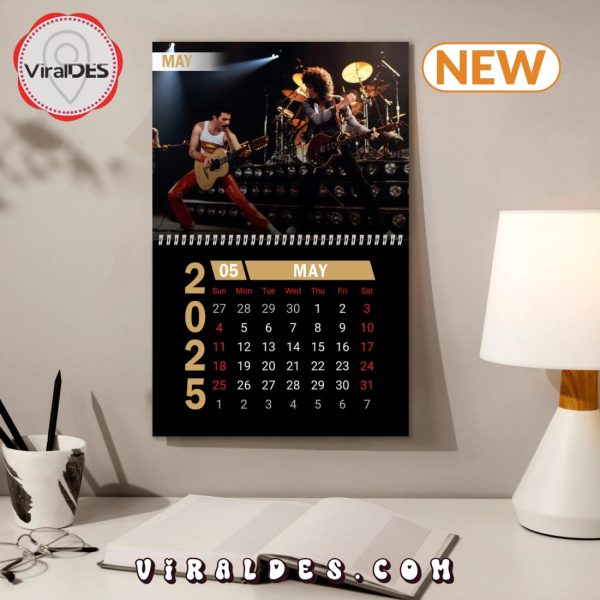 Queen 2025 Happy New Year Calendar