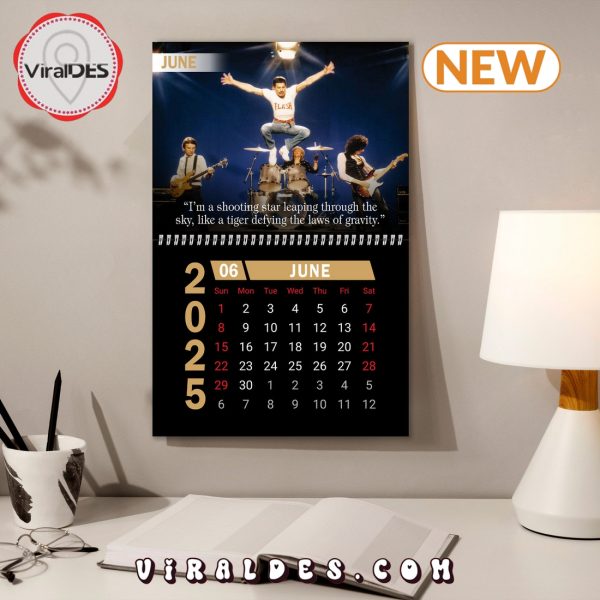 Queen 2025 Happy New Year Calendar