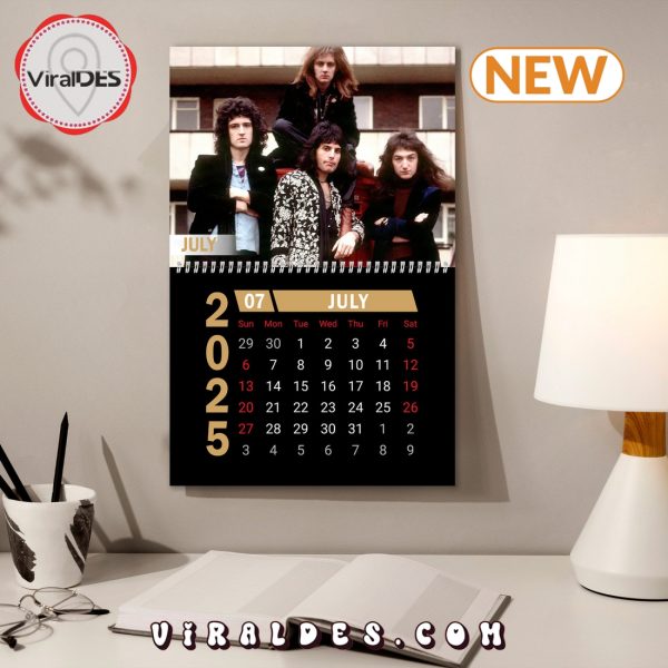 Queen 2025 Happy New Year Calendar